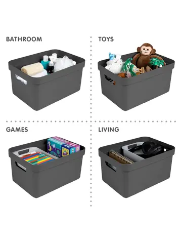 Sigma home - Opbergbox - 13L - 6-delig