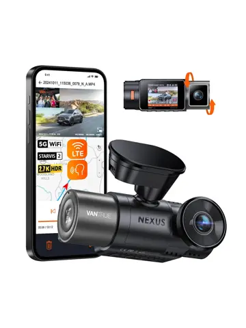 N2X Cloud 2K Wifi GPS dashcam