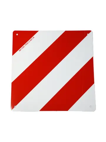 Reflecterend lading markeringsbord 43x43 cm