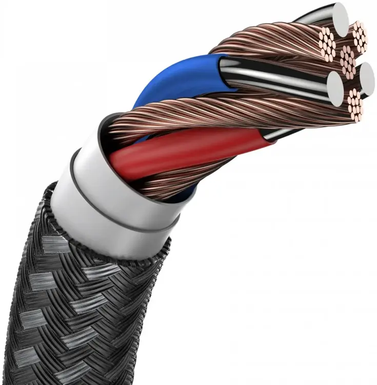 Flex USB-A naar Lightning Kabel 3M Zwart