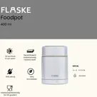 FLASKE  400ML  Herbruikbare Voedselcontainer