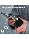 BS10010B Zwart Powerbank - 10.000 mAh