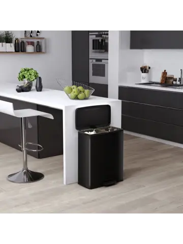 Curver Decobin Duo Prullenbak - 26L+26L