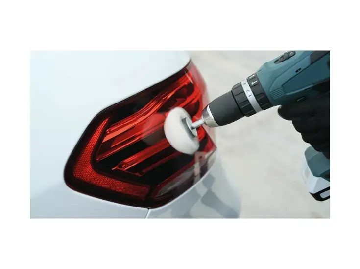 Polijstkoppen voor boormachines - set van 6