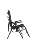Festo relaxstoel vouwbaar graphite black