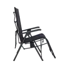 Festo relaxstoel vouwbaar graphite black
