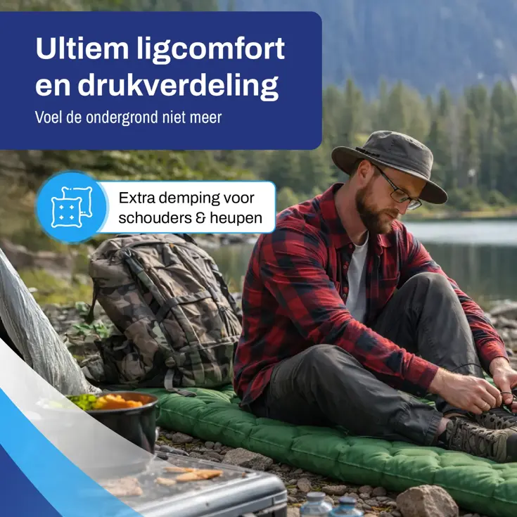 Slaapmat Set Zelfopblazend