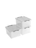Curver Handy+ Opbergbox - 35L - 3 stuks