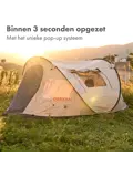 Dome Pop Up Tent - 2 Persoons - 2000MM waterkolom