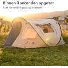 Dome Pop Up Tent - 2 Persoons - 2000MM waterkolom