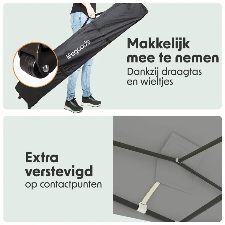 Partytent – 3x3 m – Easy-Up