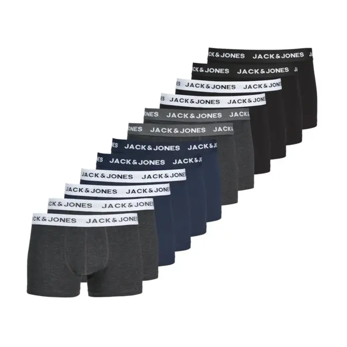 Heren 12-Pack Boxers Mix Jack & Jones
