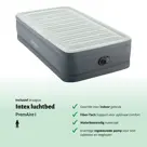 Luchtbed - Intex - 1P - 99x191 + Pomp
