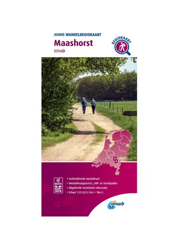 ANWB Wandelkaart Maashorst