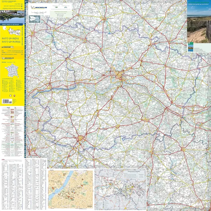 Wegenkaart Local 317 Indre-et-Loire