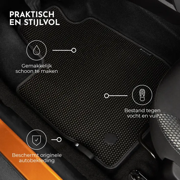 Rubber Matten Volkswagen Scirocco (2008-2017)