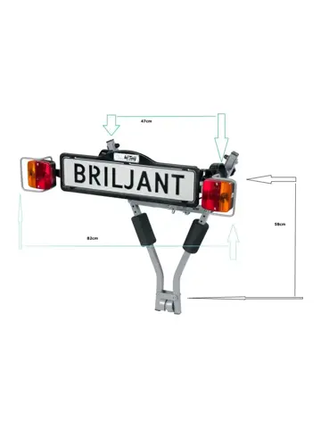 Pro-User fietsendrager Briljant