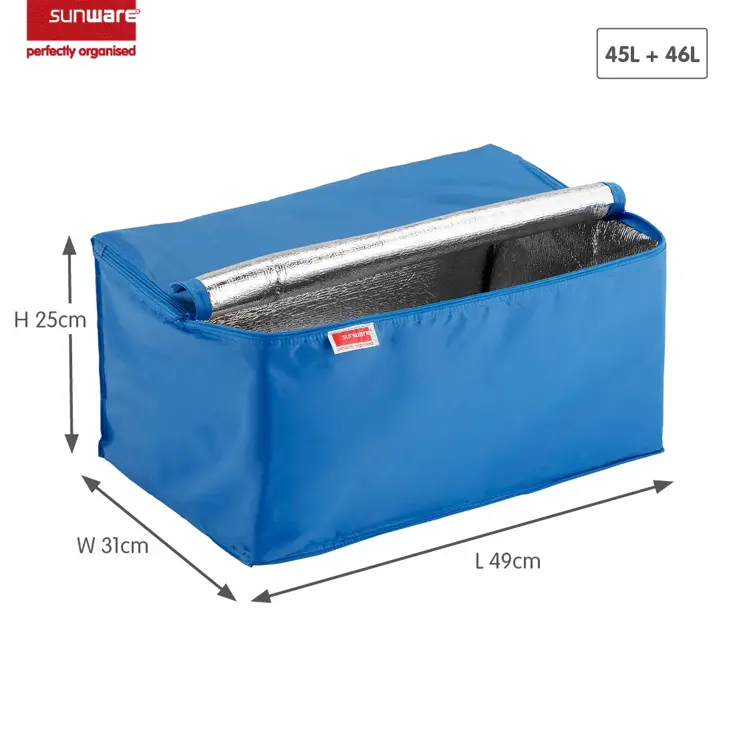 Square - Vouwkrat + koeltas - 46L