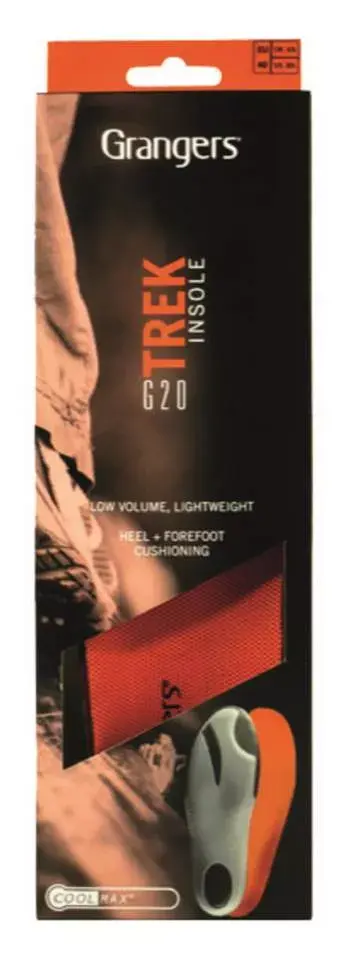 G20 Trek - Coolmax inlegzolen - Grangers
