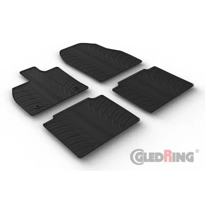 Toyota bZ4X & Subaru Solterra 2021 - Rubbermatten - Gledring