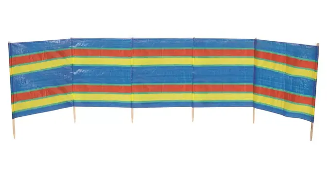 Bo Camp Windscherm 5vak pe/hout 460x90cm