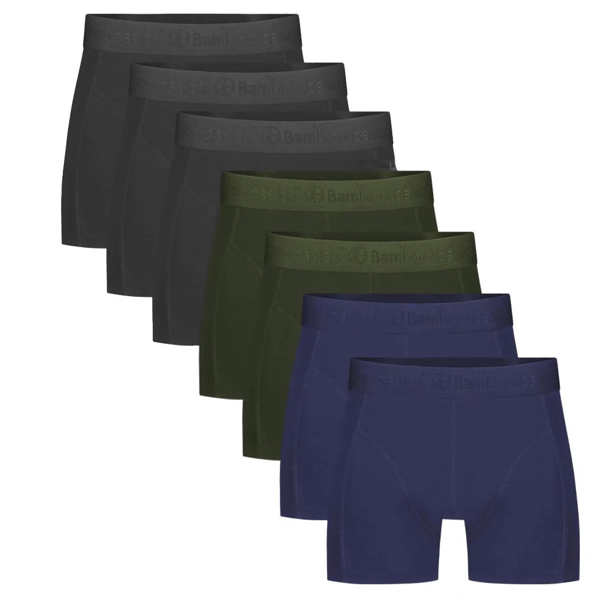 Bamboo Basics  RICO  Boxershorts 7-pack heren  M  Zwart main product image