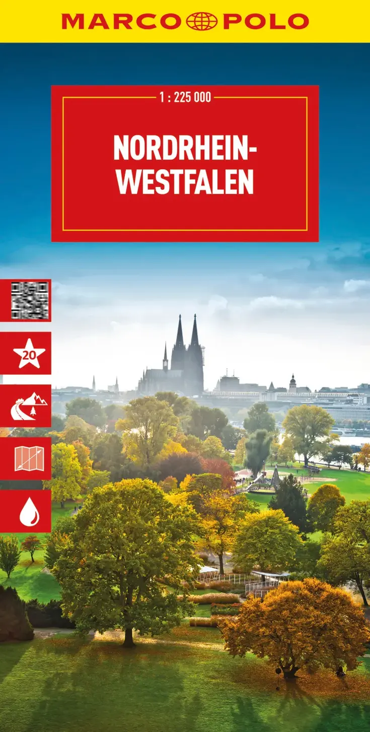 Wegenkaart 05 Nordrhein-Westfalen