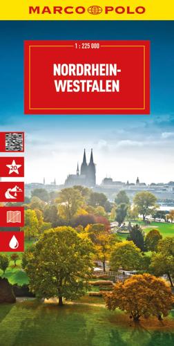 Wegenkaart 05 Nordrhein-Westfalen