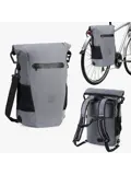 3-in-1 rolltop fietstassen 40-52L