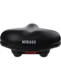 Mirage Zadel Tour Met Elastomeer - Zwart