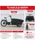 Bakfietshoes 245x105x125 cm