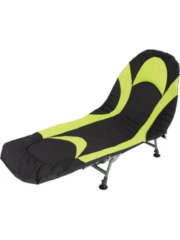 Eurotrail Kampeerbed Queen - Zwart/Lime