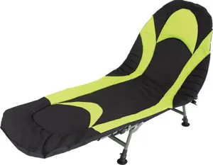 Eurotrail Kampeerbed Queen - Zwart/Lime