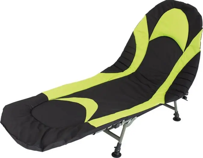 Eurotrail Kampeerbed Queen - Zwart/Lime