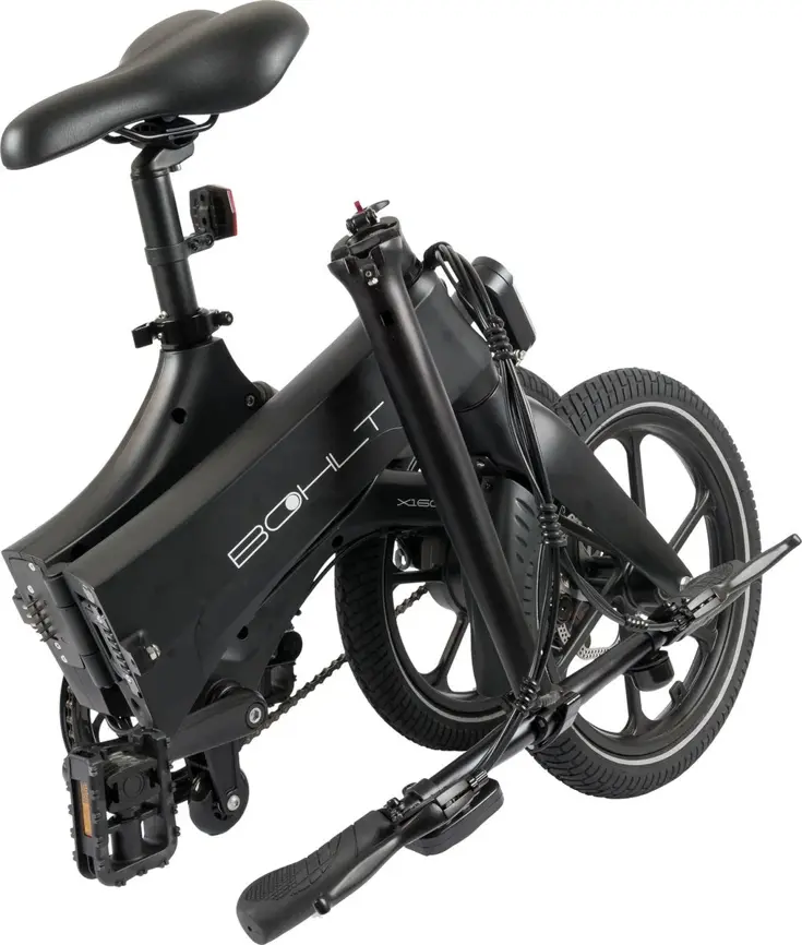 Elektrische vouwfiets - X160 - 16 inch - Zwart