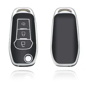 TPU Sleutelhoesje voor Ford zwart F3