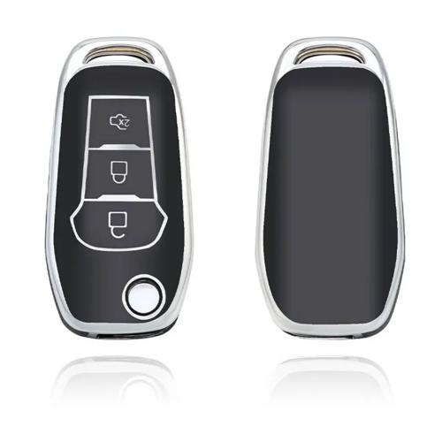 TPU Sleutelhoesje voor Ford zwart F3