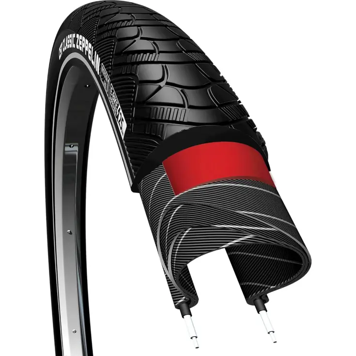 CST buitenband Zeppelin 28 x 1.75 zw refl