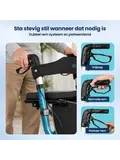 Rollator - Lichtgewicht & opvouwbaar - 6,9 kg