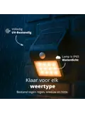 Solar Wandlamp Geisha
