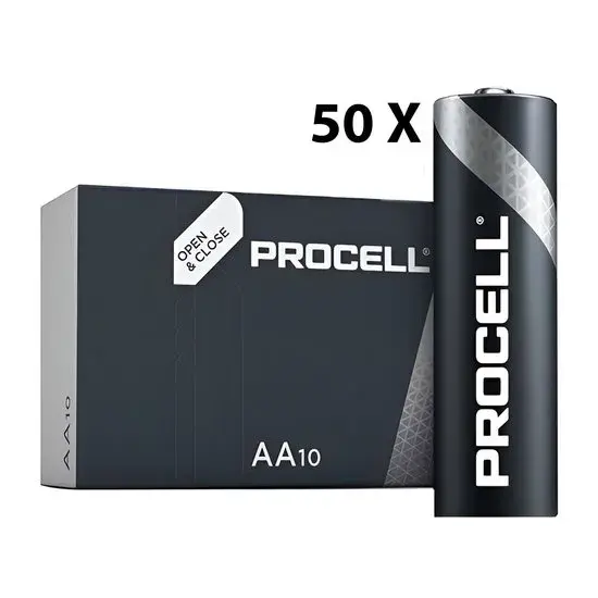 Industrial Procell Batterijen 30 AA + 20 AAA