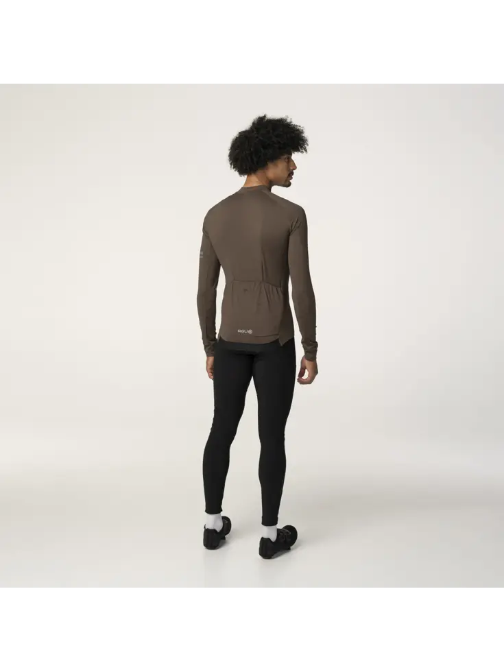 Solid Fietsshirt Lange Mouwen Performance  Heren