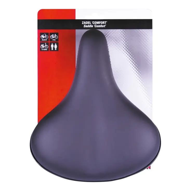 Comfortabel universeel zadel met soft foam vulling