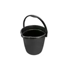 Stevige kunststof emmer 10L met handgreep.
