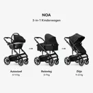 Noa Kinderwagen 3-in-1 - met autostoel - Deryan