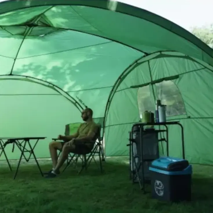 Zijpaneel met rits voor partytent Broof XL Shelter