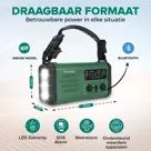 Noodradio Solar & Bluetooth 20.000 mAh Powerbank