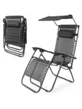 LifeGoods Opvouwbare Tuinstoelen - 2-pack