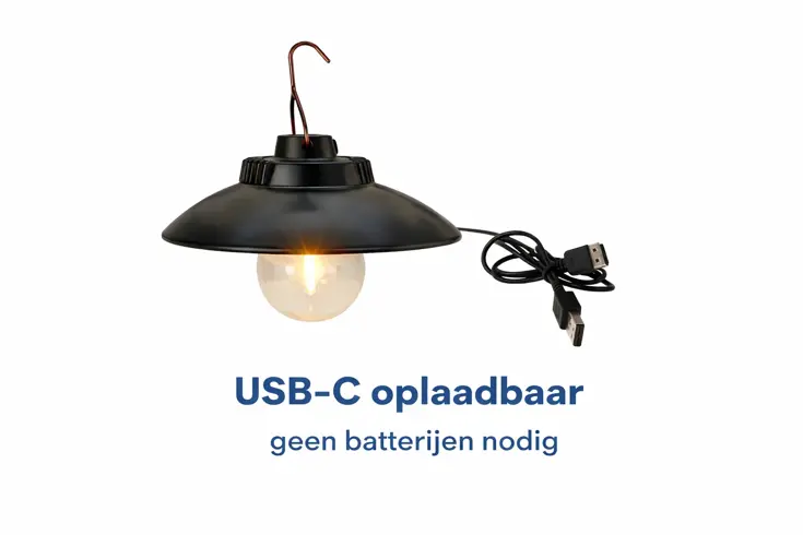 Camping Hanglamp Oplaadbaar – LED Sfeerlamp