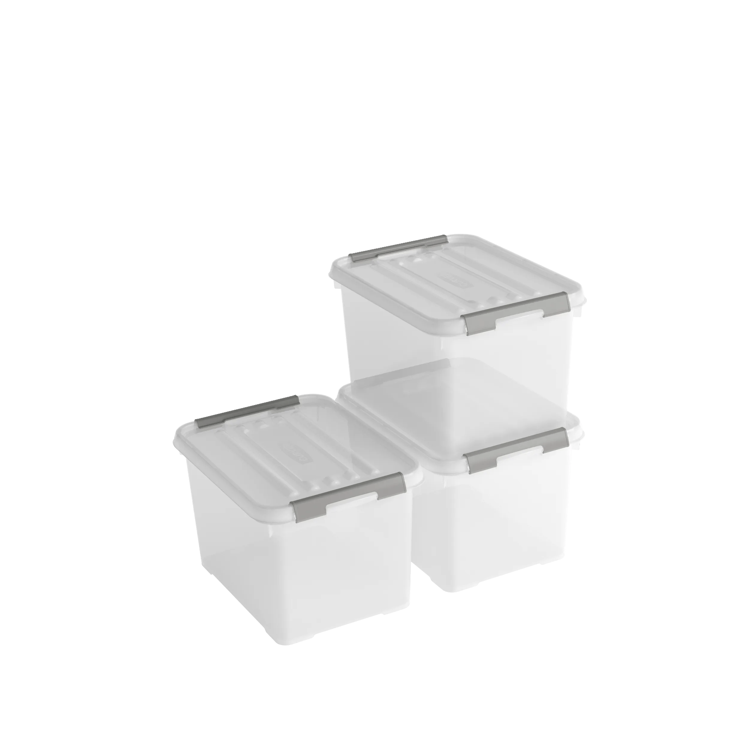 Curver  Handy+ Opbergbox  20L  3 stuks  Wit main product image